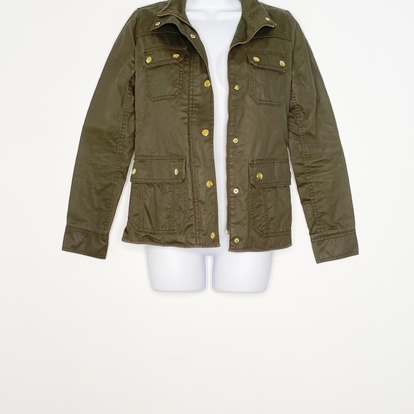 J. Crew Downtown Field Utility Jacket Mossy - Picture 7 of 9